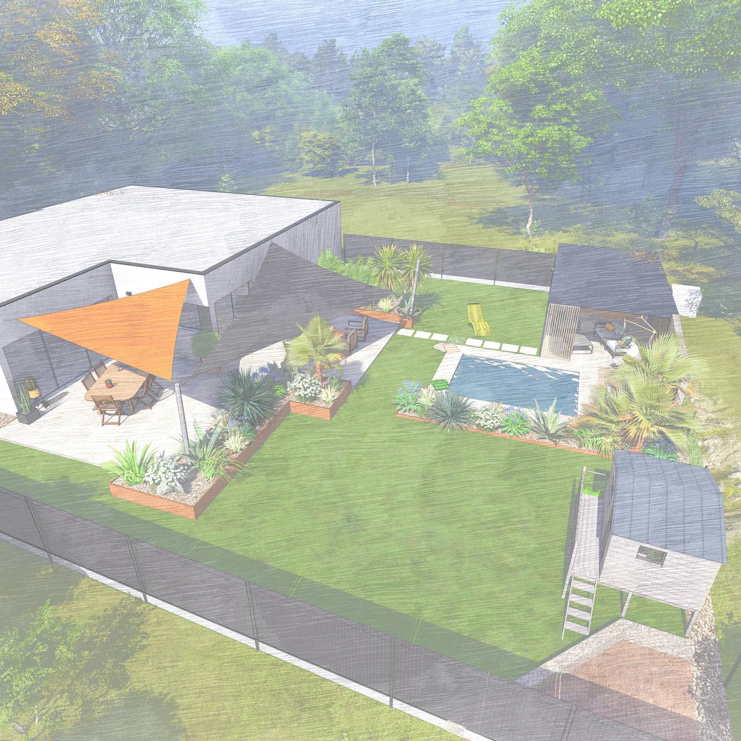 amenagement exterieur saint berthevin