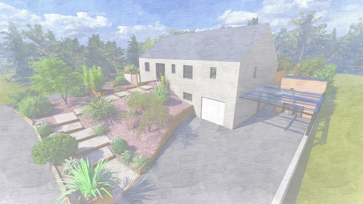 amenagement paysager change