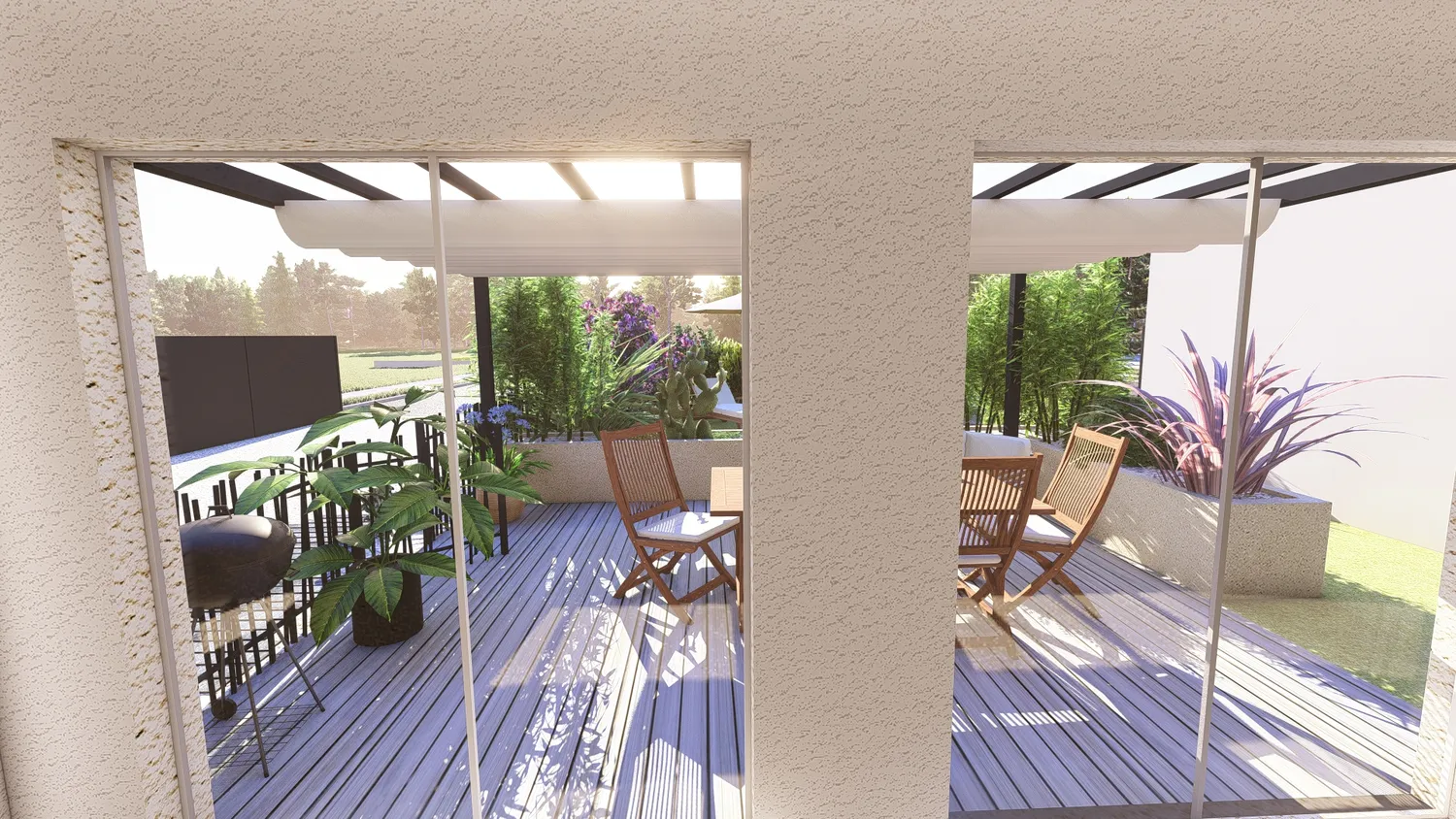 creation de jardin change