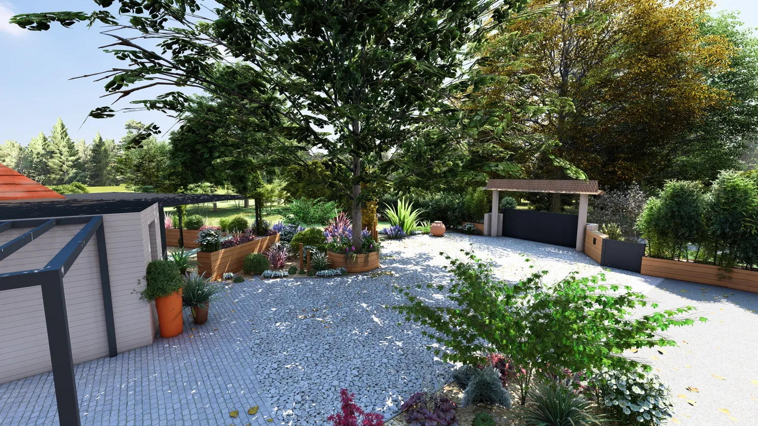 creation de jardin change