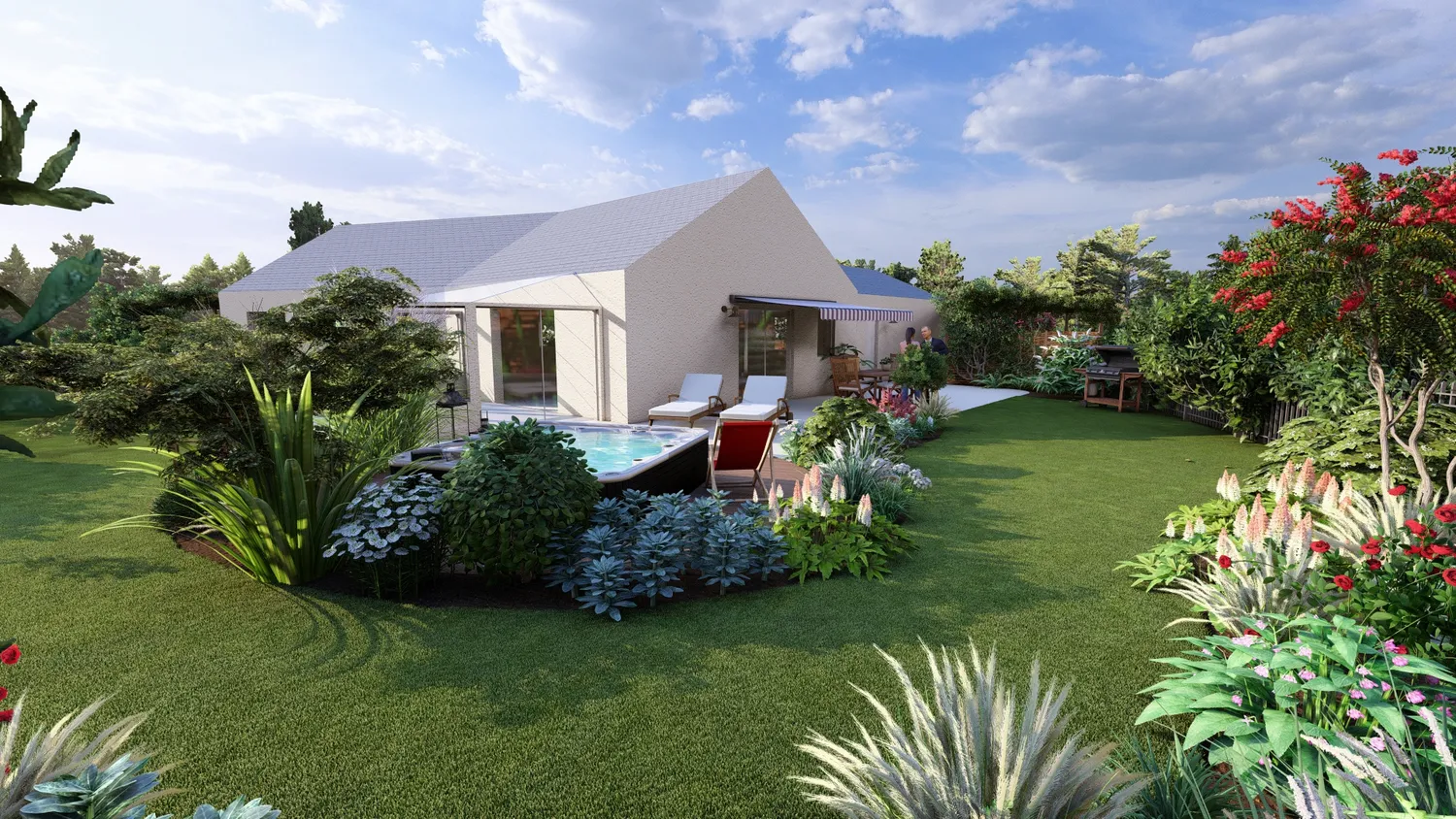 creation de jardin change