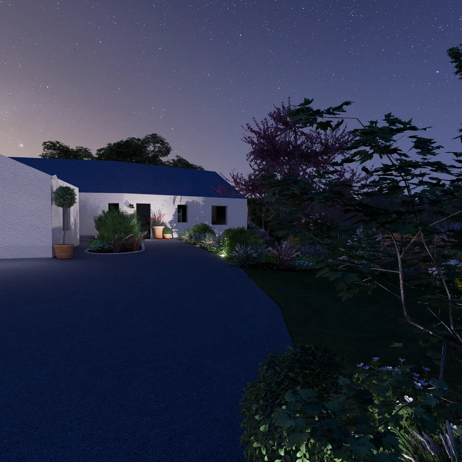 creation de jardin change