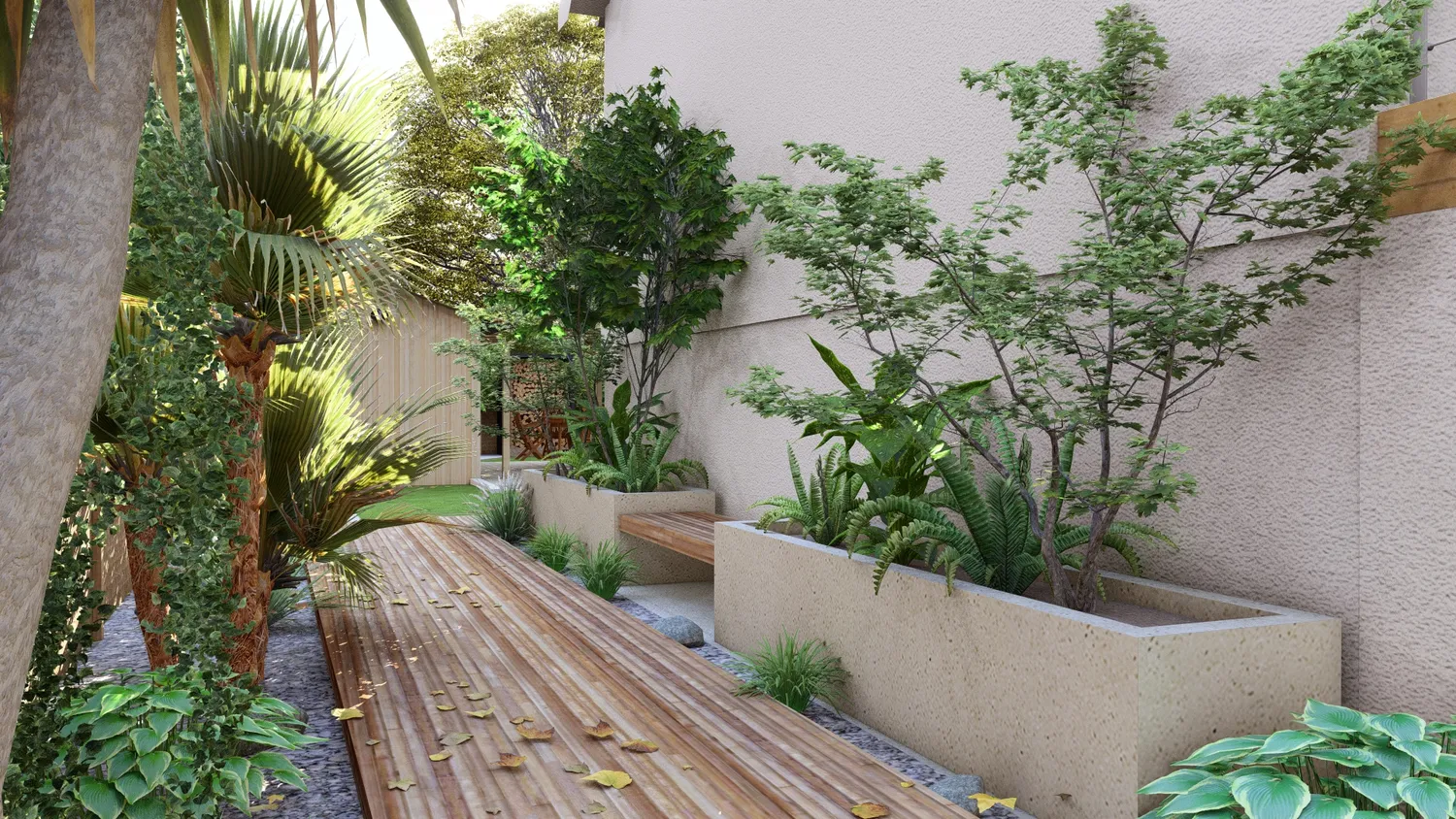 creation de jardin change