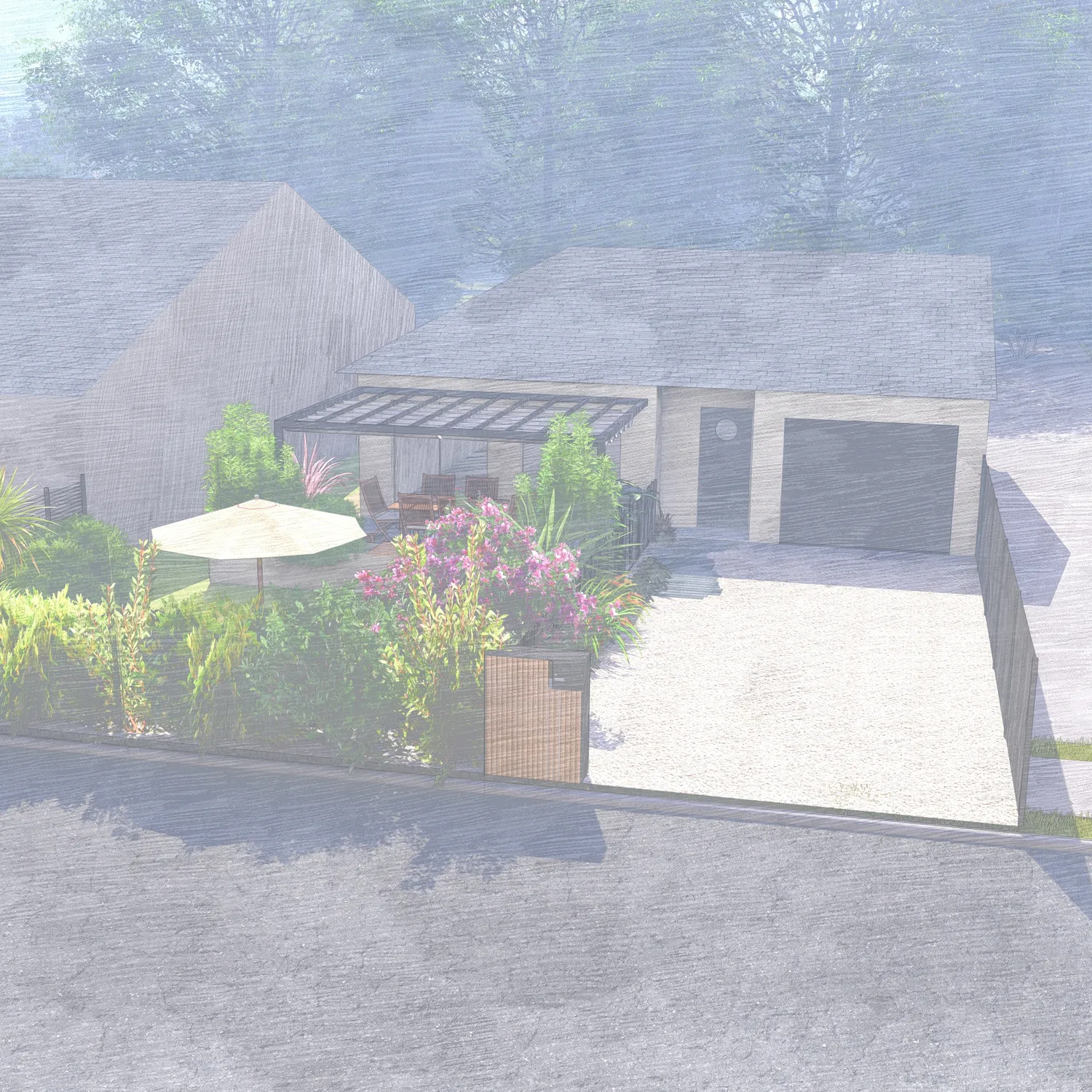 creation de jardin change