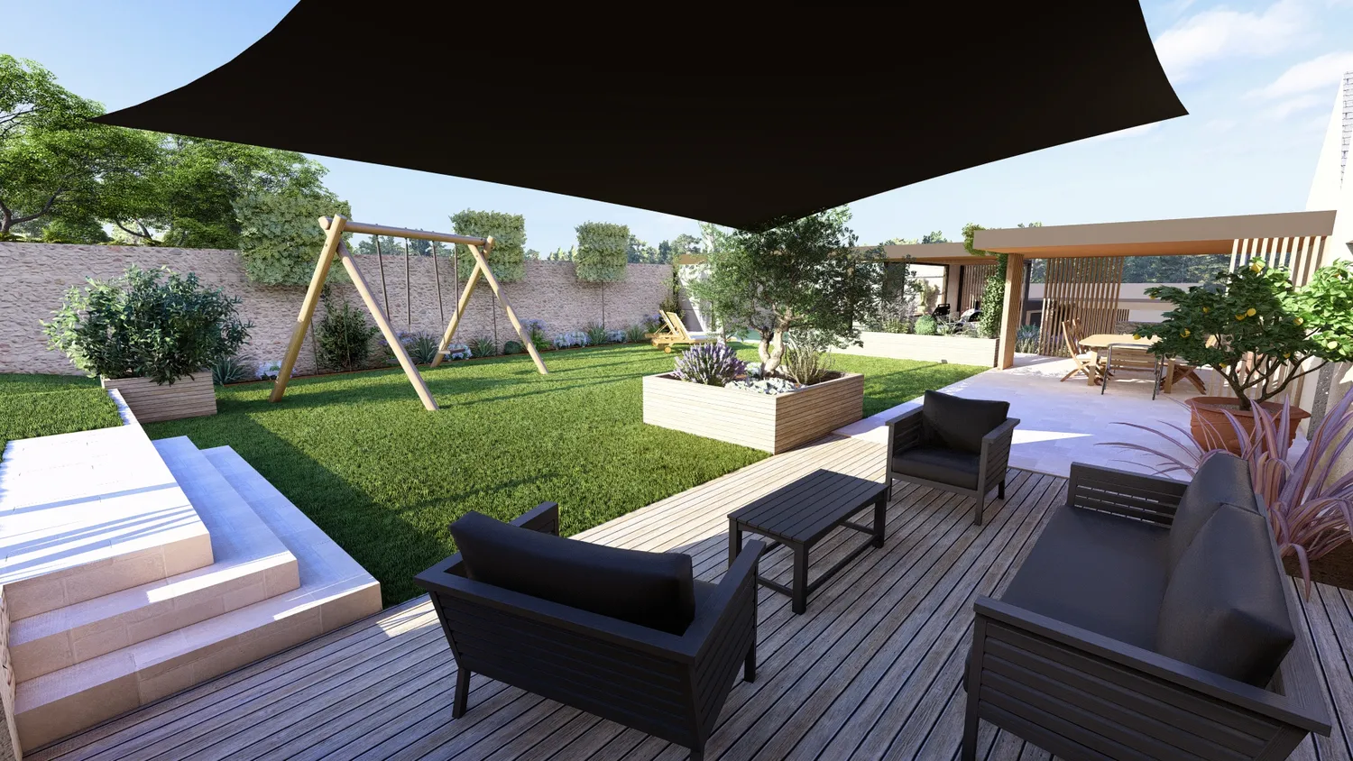 creation de jardin laval