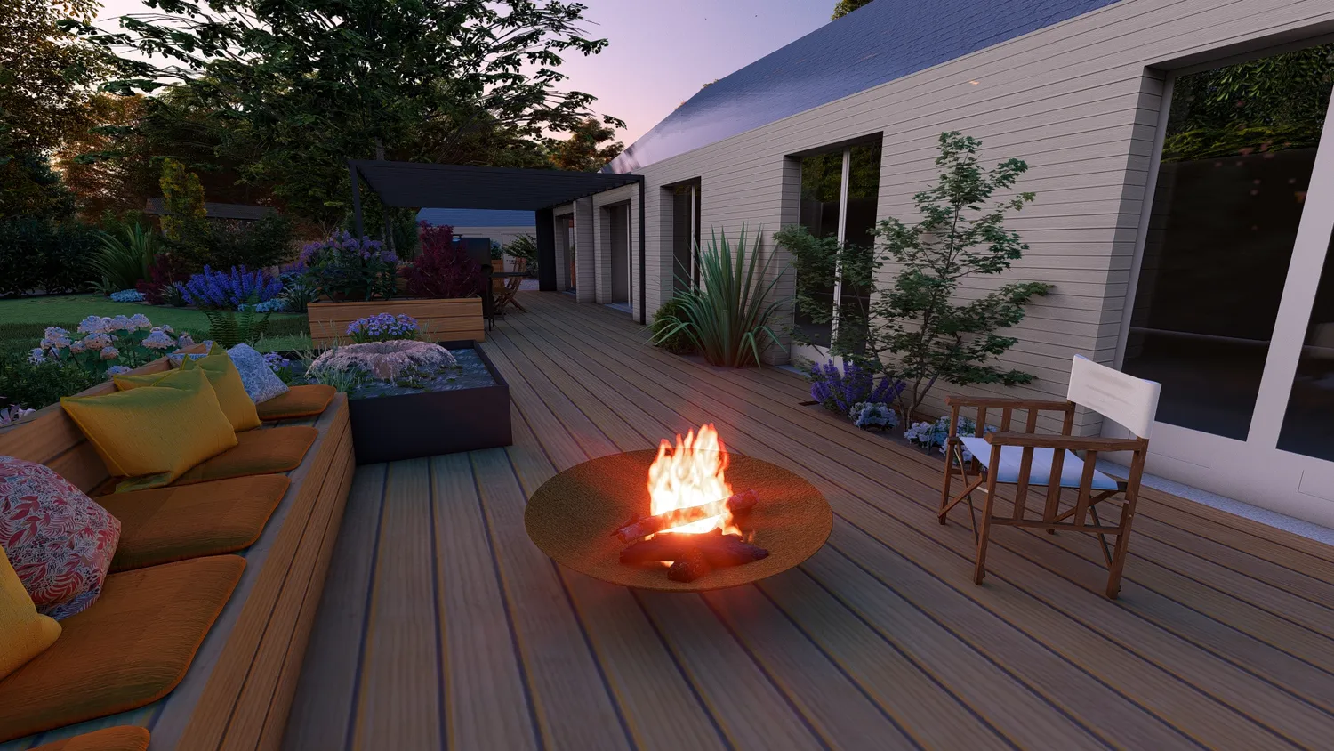 creation paysagere l huisserie